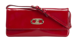 Vintage Triomphe Clutch, Patent, Red, MII, DB/S, 3*